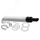 Комплект коаксиальный 60/100 L-1350 мм, универсальный, антилед. 