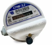 Счетчик газа СГМб-3,2 малогабаритный Счетчик газа СГМб-3,2 малогабаритный