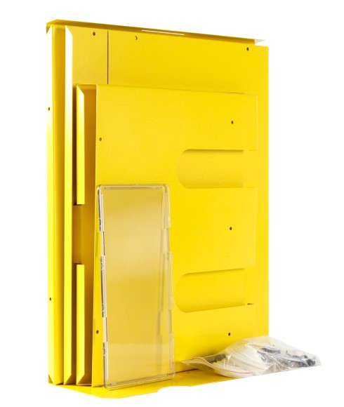 Ящик для счетчика G4T металлический разборный с задней стенкой Ящик для счетчика G4T металлический разборный с задней стенкой