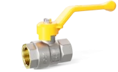 Кран шаровой газовый Ду15 (1/2") в/в ручка Кран шаровой газовый Ду15 (1/2") в/в ручка