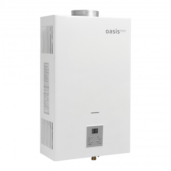 Газовый проточный водонагреватель Oasis Home MW-10