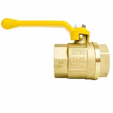 Кран шаровой  газовый  Ду32 (1 1/4") в/н ручка