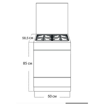 Газовая плита "GEFEST" 5100-02 0004 Газовая плита "GEFEST" 5100-02 0004