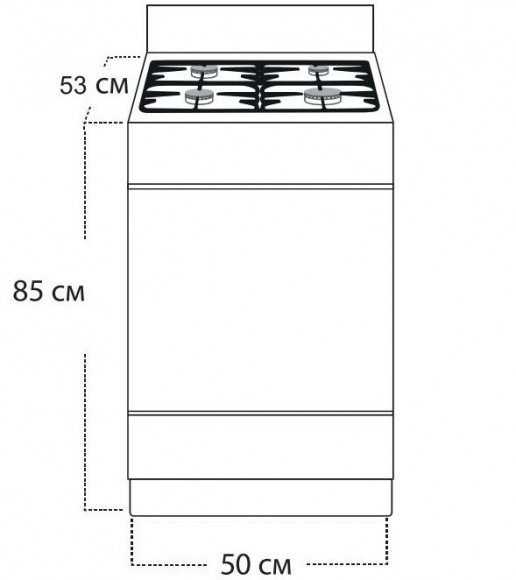 Газовая плита "GEFEST" 3200-08 Газовая плита "GEFEST" 3200-08